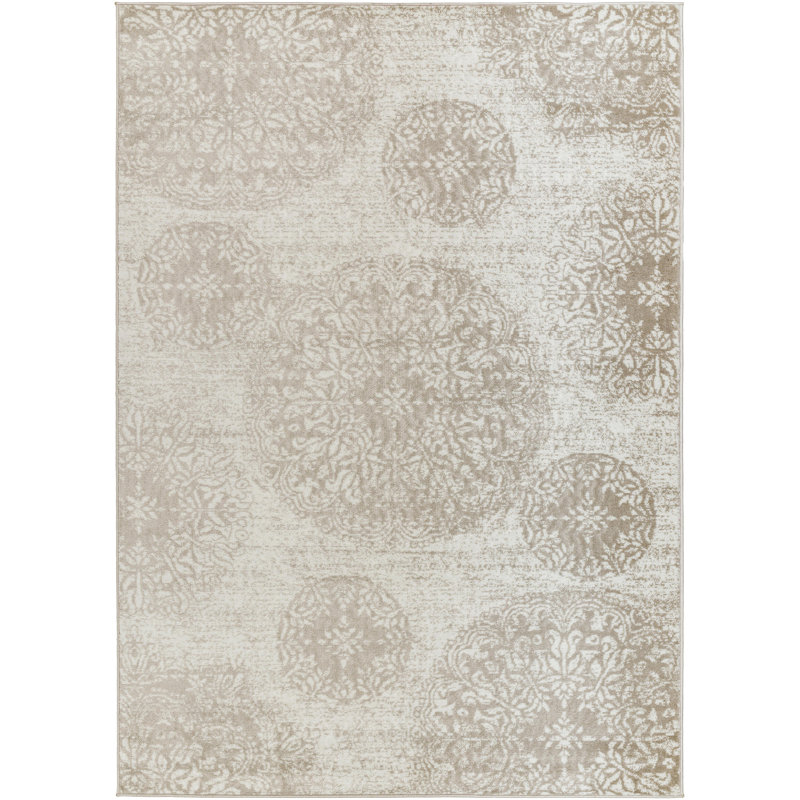Zinaida Floral Indoor Rug, Rectangle 8'10" x 12'