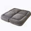 Canapé-lit double convertible pliable, gris-418158553
