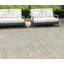Tapis extérieur lavable rayé beige et brun clair 10 'x 14' taupe