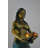 Nifao Collection Mermaid Holding Two Fish Bronze Statue Color Finish - Size: 14" x 14" x 43"H.
