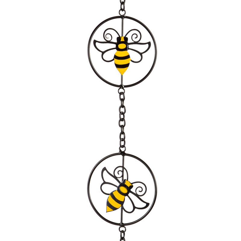 Lausyn Metal Insects Rain Chain