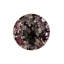 Tapis décoratif moderne à motif floral noir-429222165
