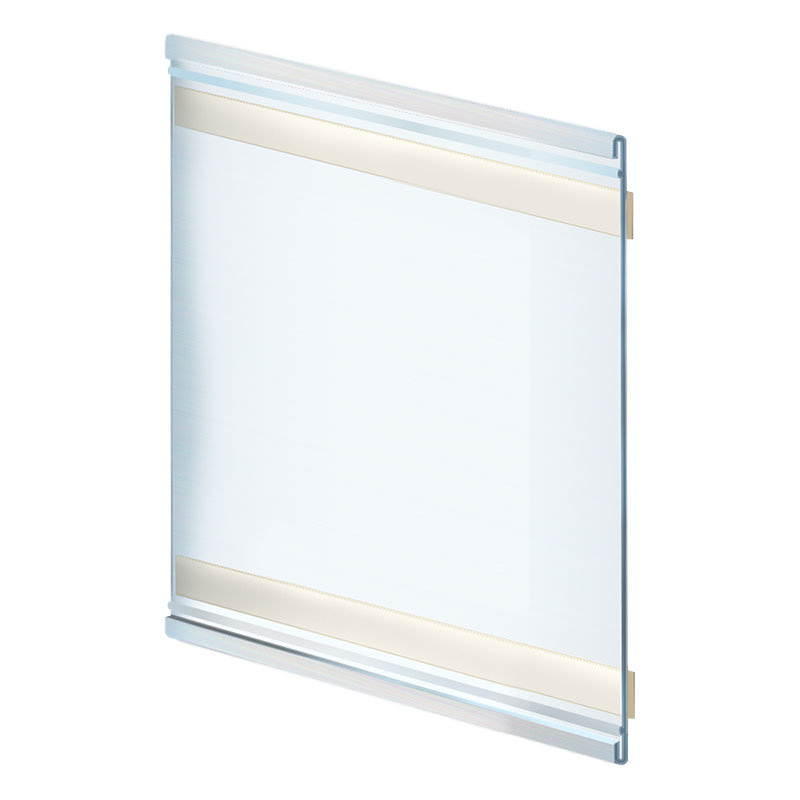 8.5"W x 8"H Adhesive-Back Nameplate, 10-Pack