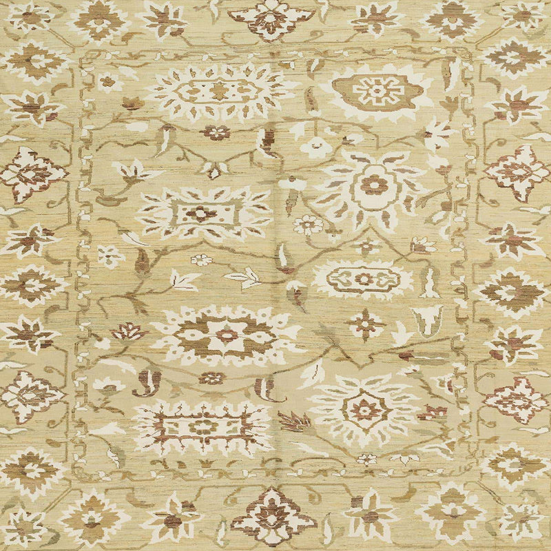 Abstract Indoor Rug, Square 3'