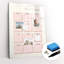 Magnetic Glass Photo Memo Board