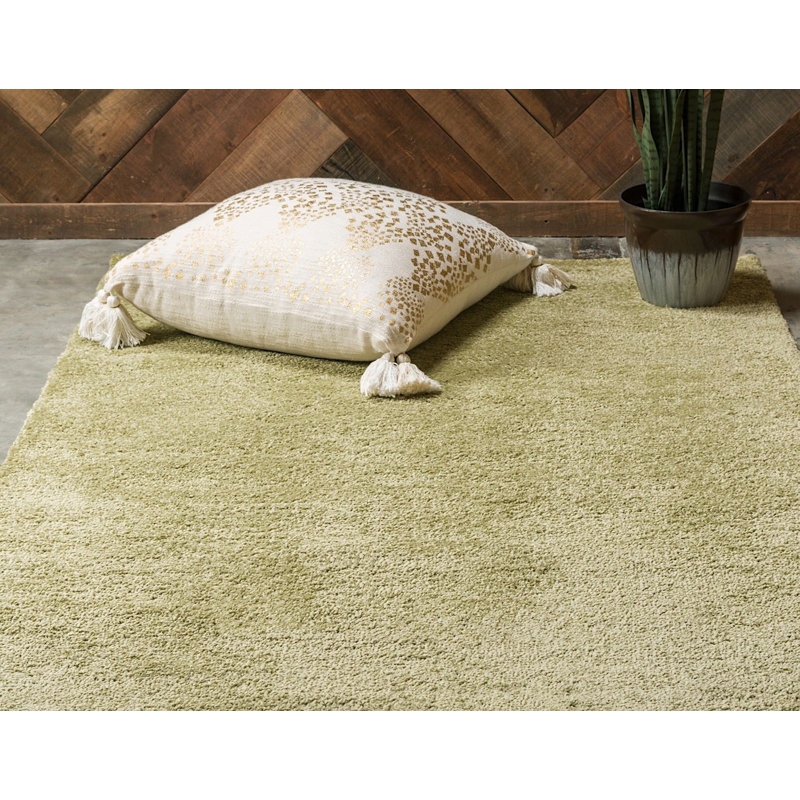 Tapis vert Carrie, Rectangulaire 5 pi x 7 pi 7 po