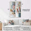 Ensemble de salon mural Isamar - coquelicots Isamar-713579127-713579126