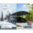Palram - Canopia Arcadia 12' W x 14' D Polycarbonate Galvanized Steel Weather-Protected Carport Canopy for Cars Trucks Gray