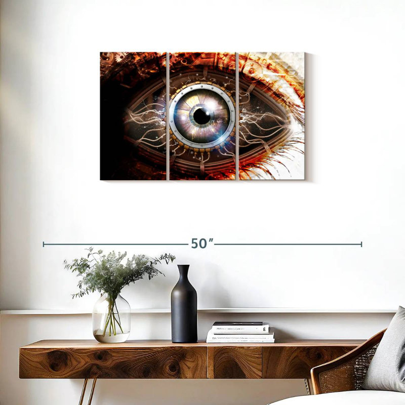 Kelan Bionic Eye, 20" H x 33" W