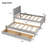 Platform Bed with Trundle and Drawers-1236542430