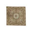 Hand-Knotted High-Quality Brown, Beige, and Pink Square Area Rug