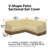 Paulding Water Resistant Patio Sofa Cover-660883651