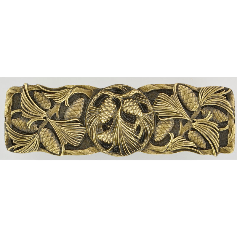 Woodland I Bar / Handle Pull, Antique Brass