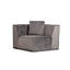 Canapé d'angle luxueux avec structure en bois de hêtre, 118,1 po x 108,7 po x 29,9 po | Tissu 100% polyester, nettoyage à sec | Coussins de dossier en mousse et en silicone gris doux | Comprend 4 coussins décoratifs | Design élégant pour les salons modernes-517867672