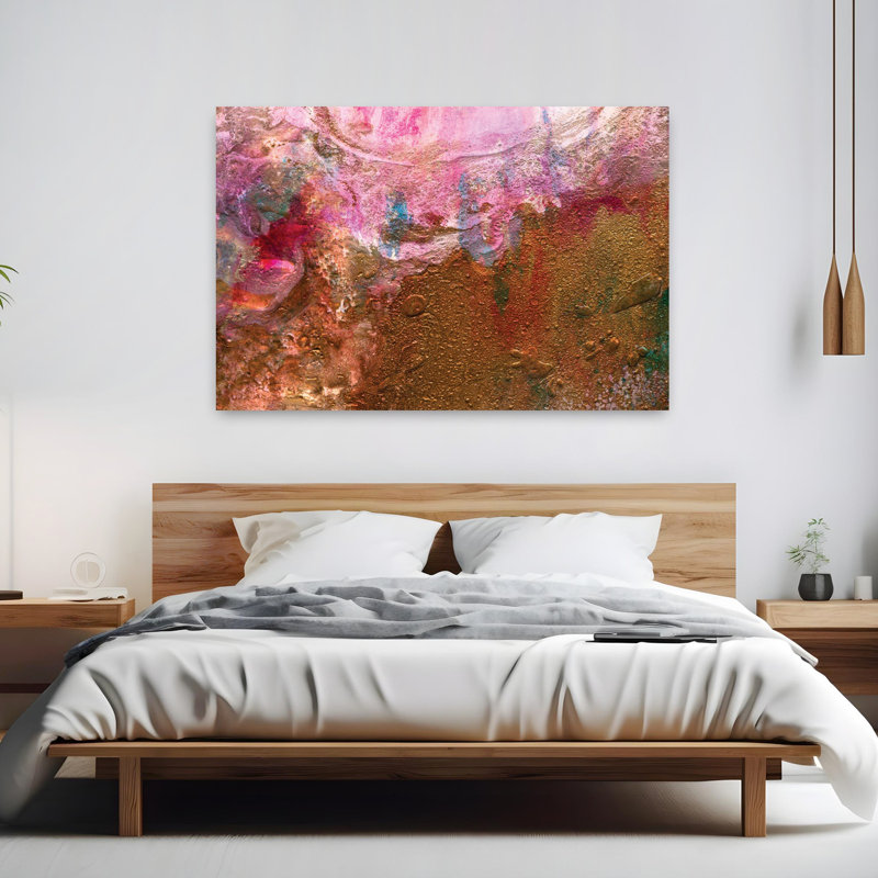 Sweet Sweet Bronze, art contemporain abstrait, H 60 po x l 40 po