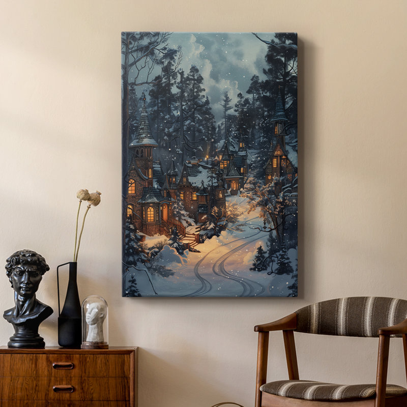 Christmas Holiday DC DCIVIV - galerie Cavas, H 18 po x l 12 po