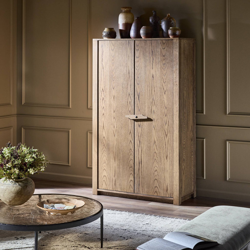 Bedford Cabinet-Warm Natural Oak