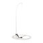  Outdoor Patio Hanging Egg Chair Stand with Heavy-Duty Steel Frame, Modern Style, White