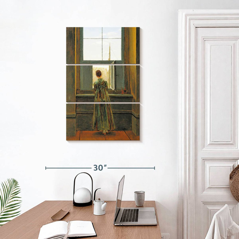 Lilie Woman At A Window, 32'' H x 20'' W