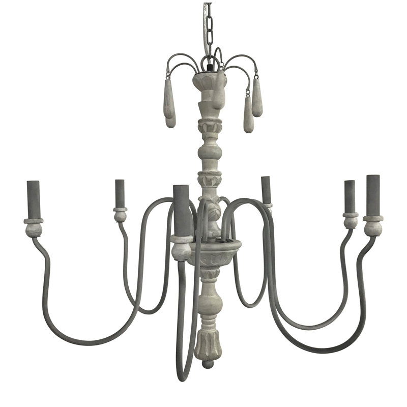 8 - Light Dimmable Classic / Traditional Chandelier