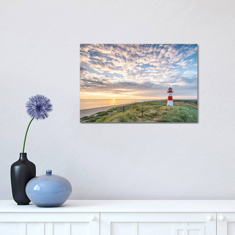 Aurora Borealis And The Milky Way Over Hoffellsjokull Glacier, Iceland by Panoramic Images - Wrapped Canvas Gallery-Wrapped Canvas Giclée