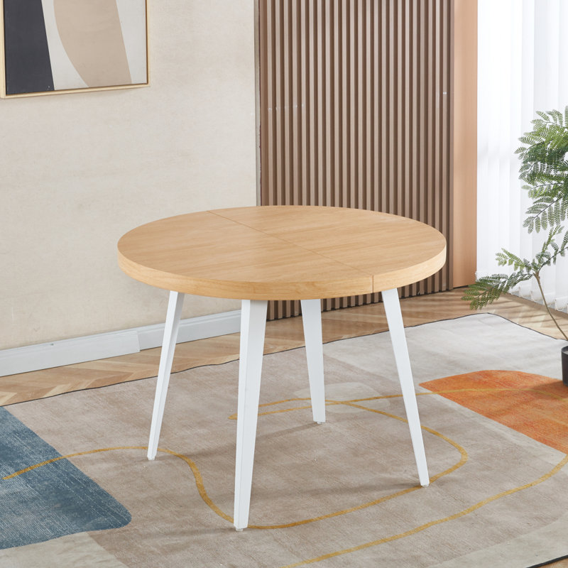 Versatile Extensible Coffee Table, White, Oak
