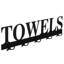 Dual Wall Mounted Towel Hook