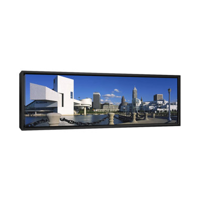 Panoramic Building at The Waterfront Cleveland, Ohio, Photographic Print on Canvas