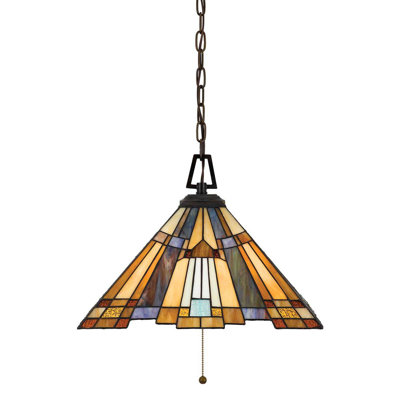Riehle 3 - Light Valiant Bronze Cone Pendant