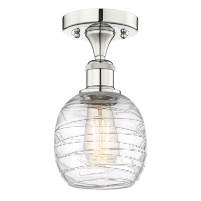 Plafonnier semi-encastré 1 lumière 6 po Magréb
