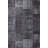 Gray Anthracite Patchwork Woven Base Decorative Carpet-190411925