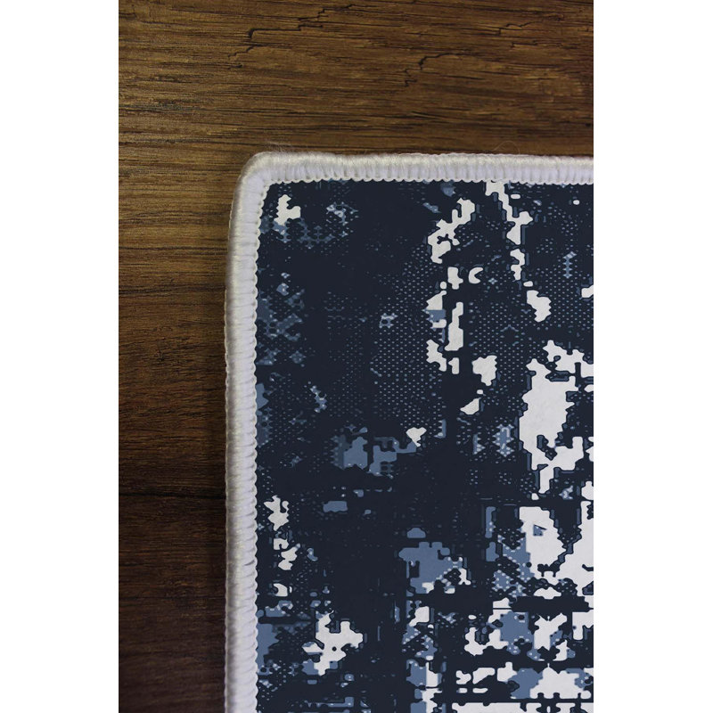 Luxurious Woven Carpet, 2.6 x 4.0 ft | 100% Polyester, 650 g/m², 8 mm Pile Height | Antibacterial, Non-Slip Underside | Machine Washable & Easy Care | Perfect for Home Decor, Living Room & Bedroom
