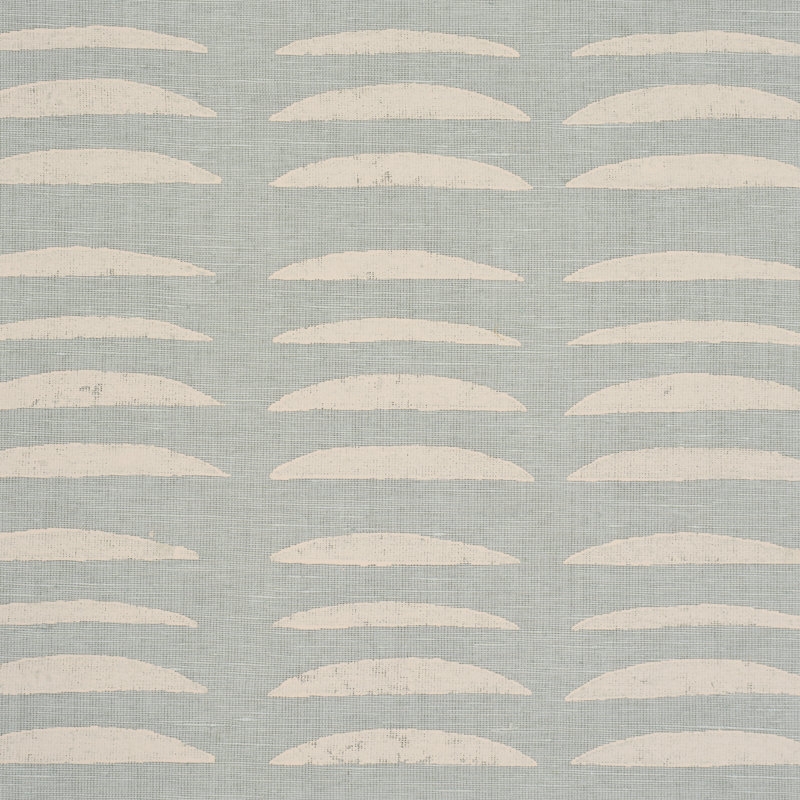 Schumacher X Hadiya Williams Parable Hand Block Fabric, Blue