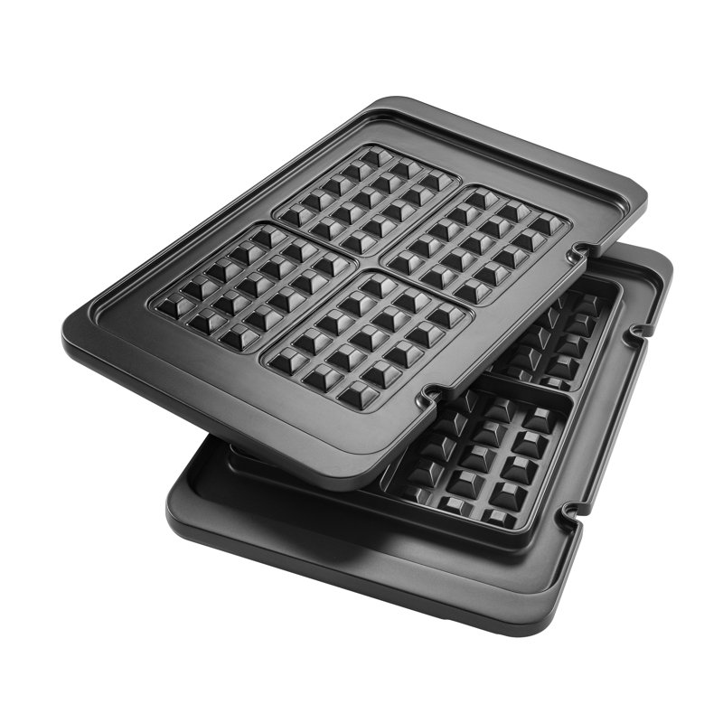 De'Longhi Set of 2 waffle plates, All-Day Grill