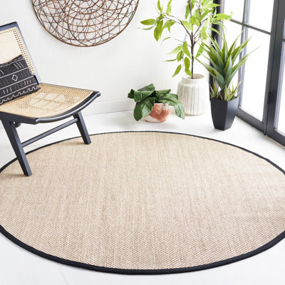 Torbin Jute Marble/Black Area Rug