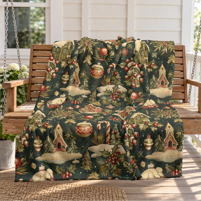 Quilted Throw Blanket