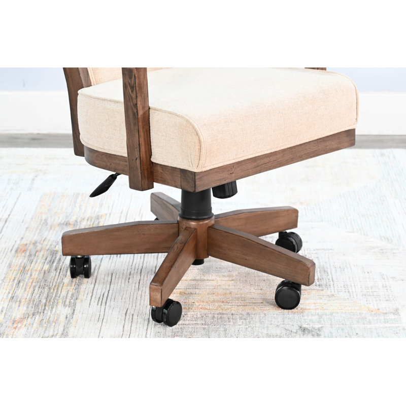 Heanor Executive Chair, Vinyl Buckskin, Brown