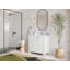 Meuble-lavabo simple 36 po avec plateau en quartz Bronya