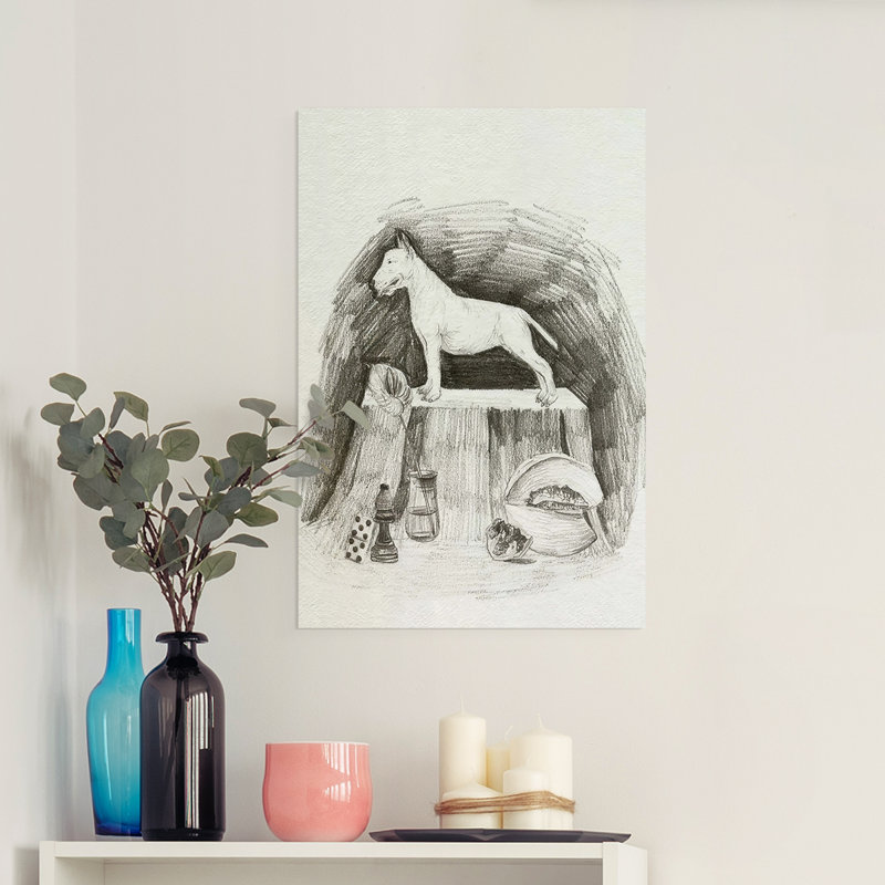 A Gentleman II - Impression sur toile seulement - NON-CADRE, H 27 po x l 18 po