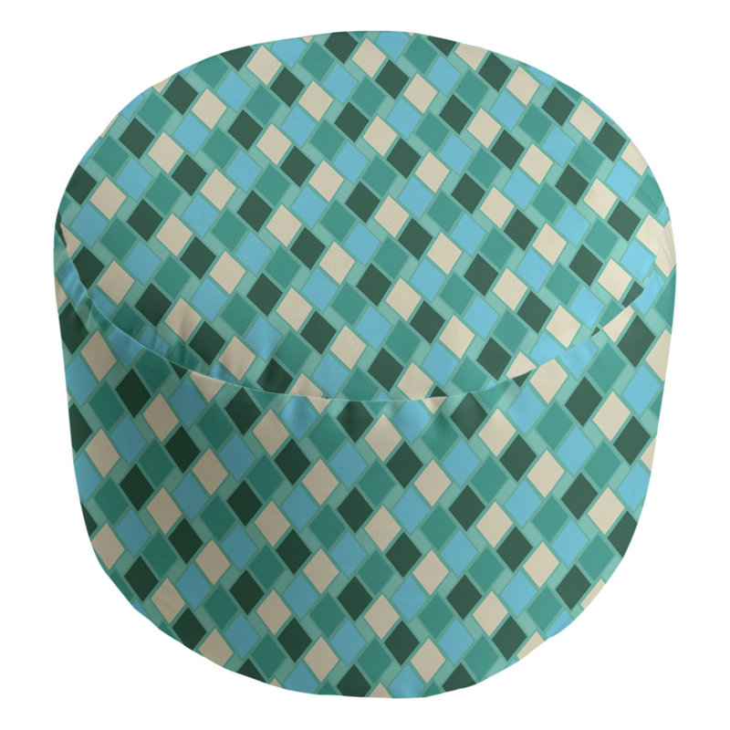 Repose-pieds Avicia, Bleu Maya / vert