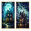 «Night's Keep», 2 pièces sur toile-403202462-403202448