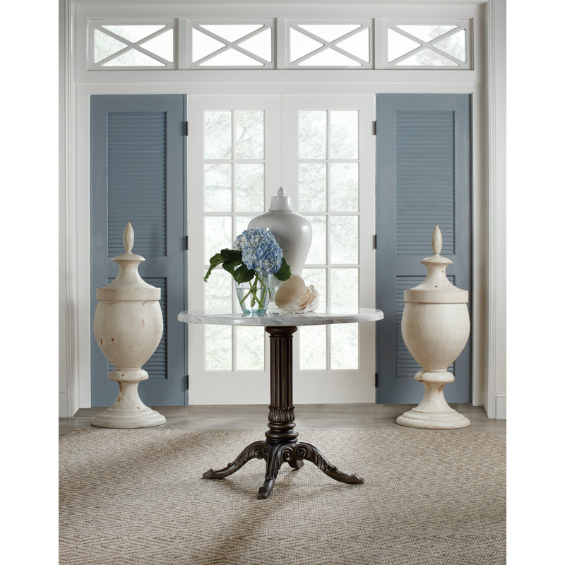 Charleston Round Stone Dining Table