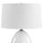 Uttermost Avery White Glaze Table Lamp