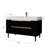 Bathroom Vanity With Sink And Sintered Stone Top, Bathroom Storage Cabinet With 4 Drawers