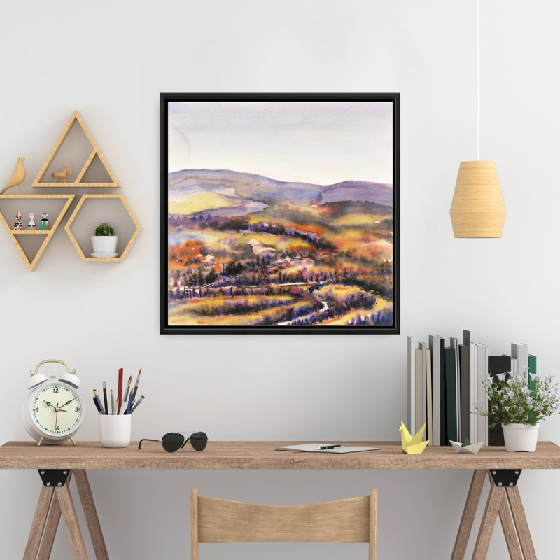 «Beautiful Hills», reproduction sur toile