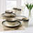 16 Piece Stoneware Dinnerware Set - Service for 4