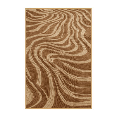 Washable Sand Dunes Hawaiian Area Rug
