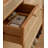 68.11" Brown Rectangular Solid Wood Shoe Storage