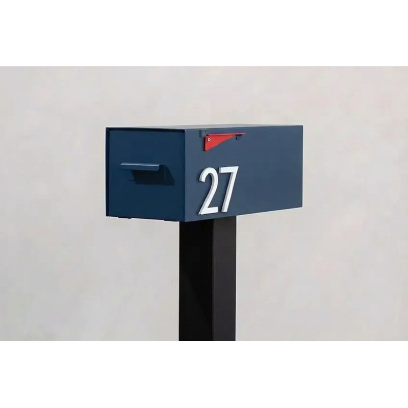 La boîte aux lettres postale, Bleu / blanc, Oui