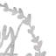 Merry Christmas Wreaths - Ensemble de 6 - Argent